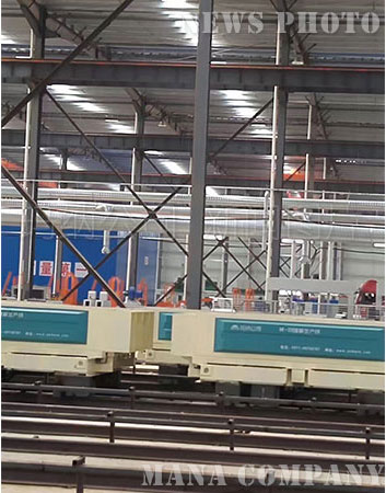 南昌發(fā)泡水泥墻板生產(chǎn)線試生產(chǎn)現(xiàn)場 南昌發(fā)泡水泥墻板生產(chǎn)線試生產(chǎn)現(xiàn)場