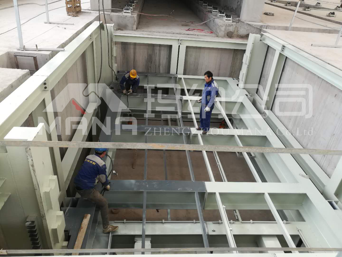 疊合樓板生產(chǎn)線安裝現(xiàn)場 疊合樓板生產(chǎn)線安裝現(xiàn)場