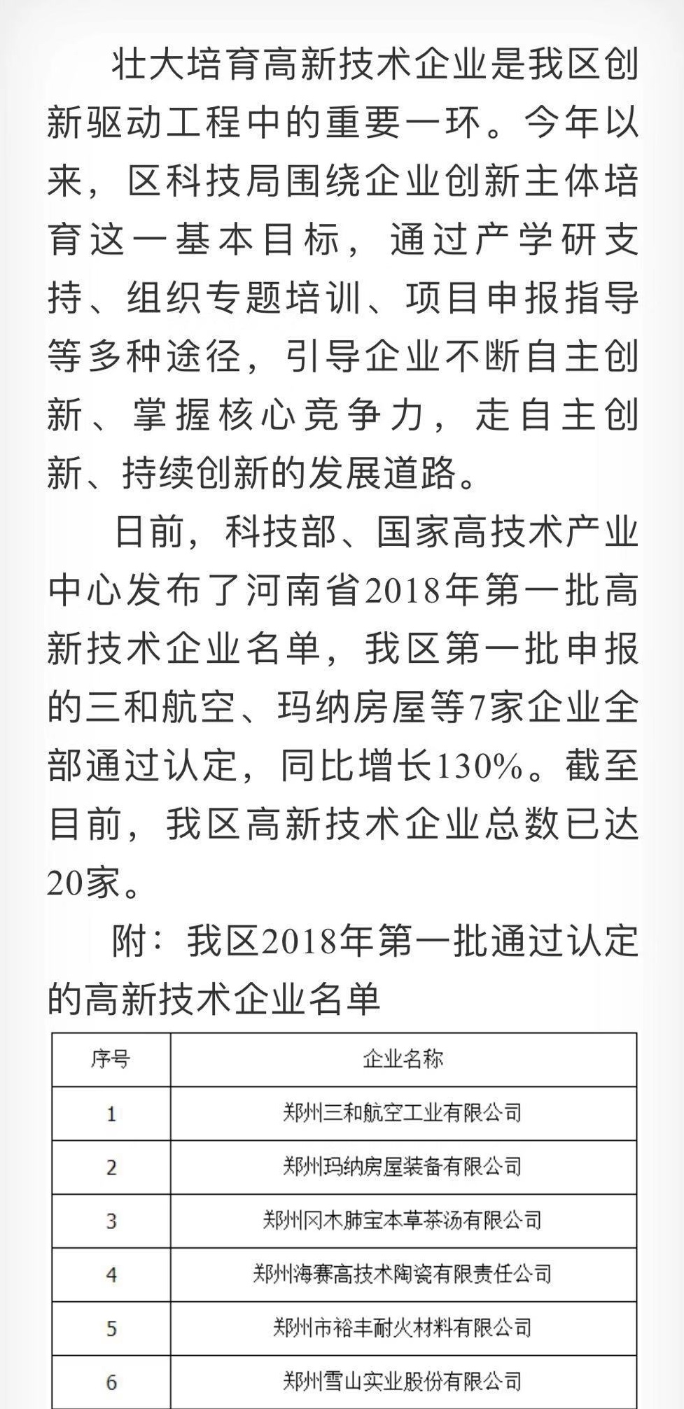 瑪納認定為高新技術(shù)企業(yè) 瑪納認定為高新技術(shù)企業(yè)